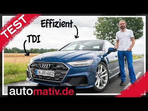 Effizientestes Reisen bei hohen Geschwindigkeiten? Audi A7 Sportback 50 TDI im Langstrecken-Test!
