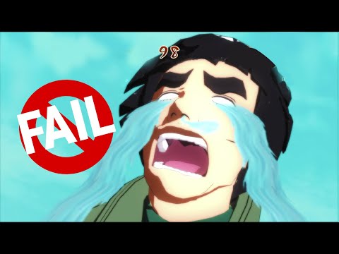 All Failed Ultimate Jutsu - Naruto Ultimate Ninja Storm (4K)