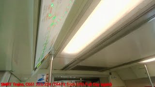 [Random SIE Full Day] SMRT C651 [223/224] (car 2224 A1/B1) [Jurong East to Bukit Batok]