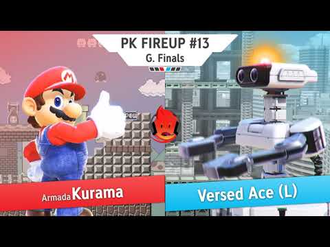 Kurama (Roy, Mario) vs Versed Ace (ROB, Samus) - PK Fireup #13 Grand Finals