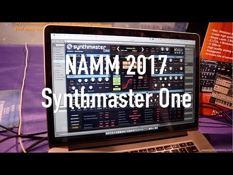 NAMM 2017: KV331 Audio Synthmaster One Synthesizer First Look