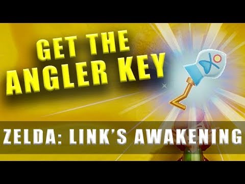 The Legend of Zelda Link's Awakening Switch how to get the Angler Key