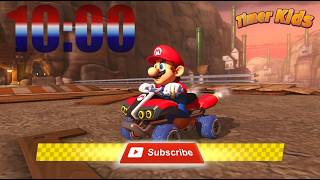 10 Minute Timer | Mario Kart | Mario Racing | Countdown 🏁