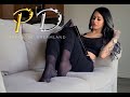 Milly Reading A Book Black Pantyhose Full Video