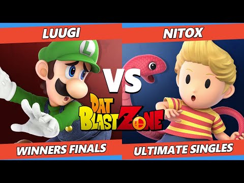 DAT BlastZone 32 Winners Finals - Luugi (Luigi) Vs. Nitox (Lucas) SSBU Ultimate Tournament
