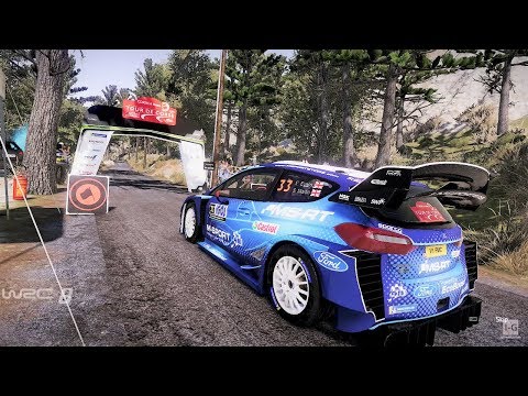 WRC 8 FIA World Rally Championship - PC Gameplay (1080p60fps)