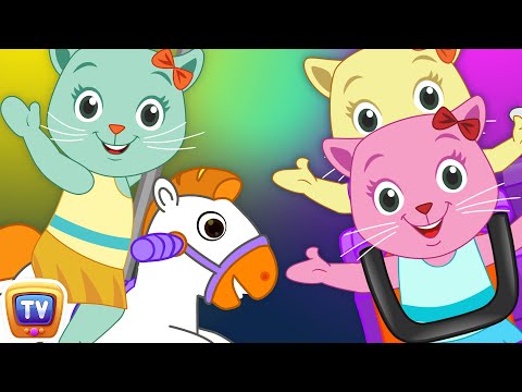 Three Little Kittens Went To The Theme Park (SINGLE) | Nursery Rhymes & Songs by Cutians | ChuChu TV