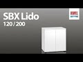 JUWEL Szafka SBX Lido 120 (50213) - Szafka pod akwarium Lido 120 i akwaria o wymiarach dna 60x40cm, 4 kolory do wyboru