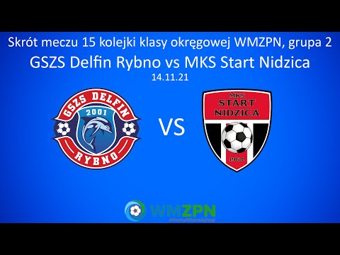 Skrót meczu GSZS Delfin Rybno vs MKS Start Nidzica 14.11.21