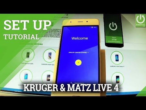 How to Set Up KRUGER & MATZ Live 4 - Configuration / Beginner's Guide