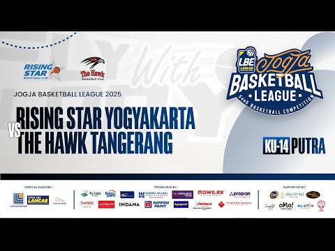 RISING STAR YOGYAKARTA VS THE HAWK TANGERANG | KU 14 | JOGJA BASKETBALL LEAGUE