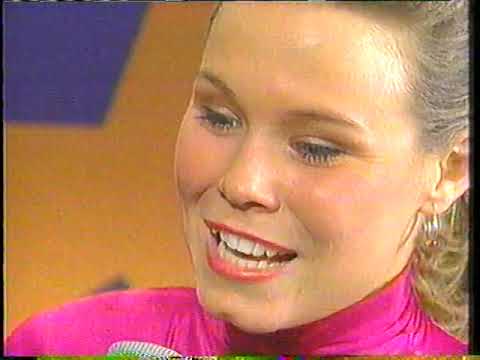 1994 Winter Olympics - Ladies Free Skate Josee Chouinard (Canada) & Yuka Sato (Japan) - CBS