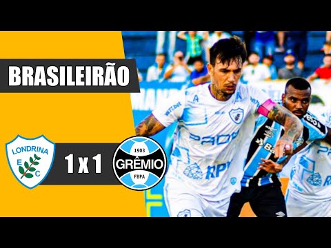 LONDRINA 1 X 1 GRÊMIO | BRASILEIRÃO SÉRIE B 2022 | GOLS