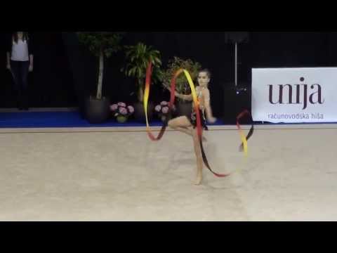 Erika Kupyrova (CZE) ribbon junior 10 - MTM 2013