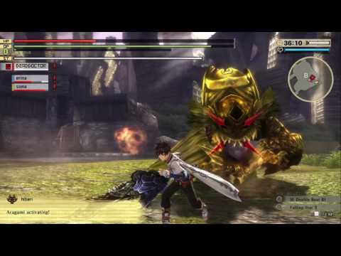 GOD EATER 2 RAGE BURST - Aragami clips - Golden Gboro-Gboro