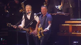 &quot;Glory Days &amp; I Wanna Be Your Man&quot; Paul McCartney &amp; Bruce Springsteen@New York 6/16/22