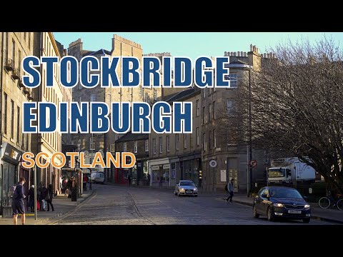 Exploring Stockbridge in Edinburgh, Scotland
