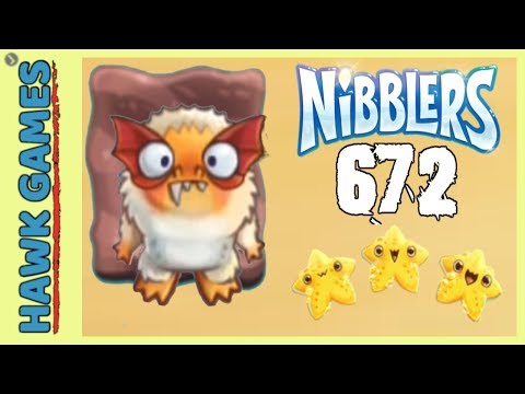 Fruit Nibblers Level 672 - 3 Stars Walkthrough, No Boosters