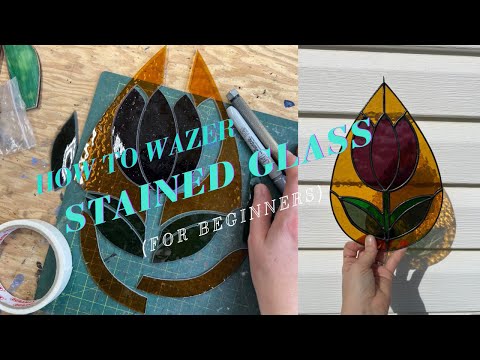 So verwenden Sie einen @WAZER-Wasserstrahl zum Schneiden von Buntglasprojekten