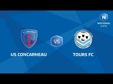 J10 : US Concarneau - Tours FC I National FFF 2018-2019