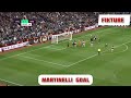Gabriel Martinelli's Goal against Aston Villa | FULL TIME (Aston Villa 2:4 Arsenal)