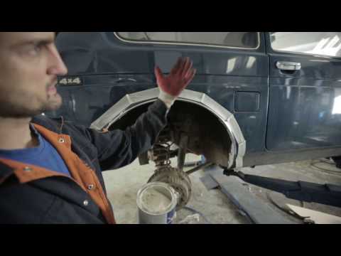 Обработка арок нива