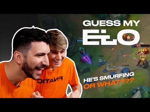 Fnatic GUESS MY ELO!