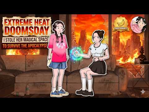 Extreme Heat Doomsday: I Stole Her Magical Space to Survive the Apocalypse!