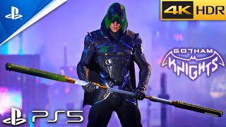 Gotham Knights - Robin Knighthood Suit Free Roam Gameplay (PS5 4K)