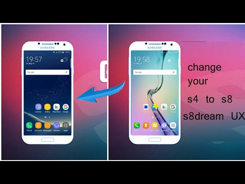 Install Samsung S8 Theme for S4 i9500 (S8 dream UX)