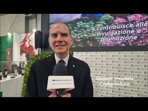 Vinitaly 2026: intervista a Massimiliano Giansanti, presidente Confagricoltura
