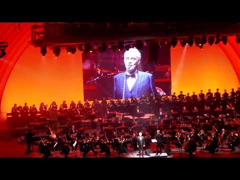 Andrea Bocelli Concert Funiculi Funicula The Hollywood Bowl Los Angeles California USA May 10, 2023