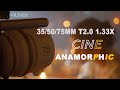 VILTROX NEW ERA IN FILM INDUSTRY— 35mm 50mm 75mmT2.0 1.33X Full-frame Anamorphic Prime Lens🔥(4K)
