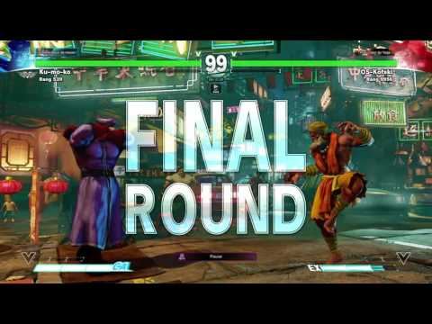 STREET FIGHTER V OS-Kofskii dhalsim VS M.Bison