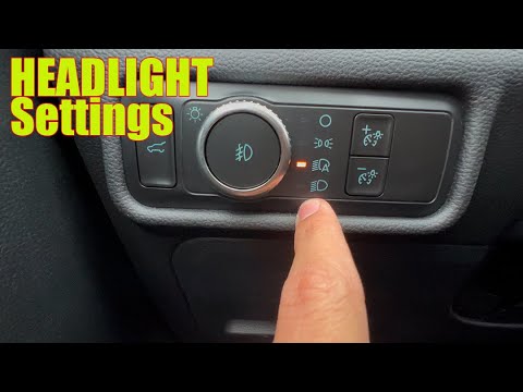 Ford Headlight Settings Explained