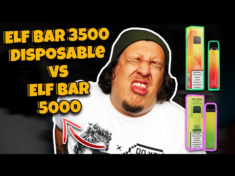Elf Bar 3500 Disposable Pod vs Elf Bar 5000 Review