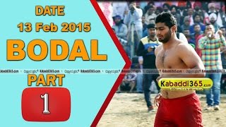 Bodal (hoshiarpur) Kabaddi Tournament 13 Feb 2015 Part 1 by Kabaddi365.com