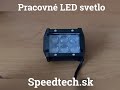 LED pracovné svetlo - 6x 3W LED / 12-24V (95x80x65mm) - Video Youtube