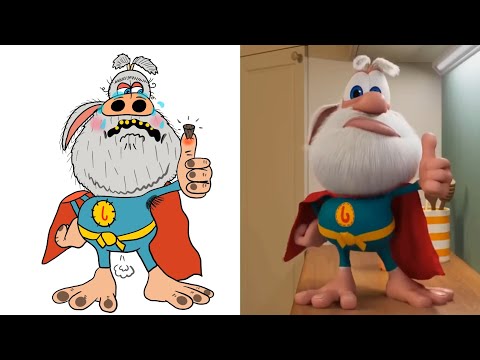 Laugh with Booba 🎮 Video game 🍭 Funny Cartoon Drawing Meme