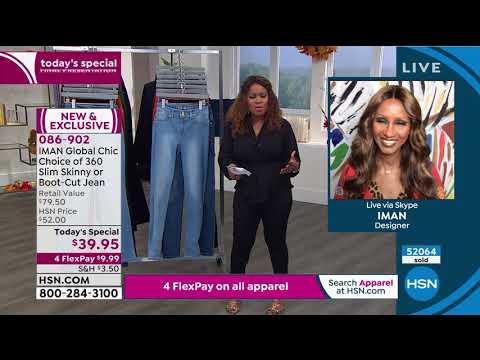 HSN | IMAN Global Chic Fashions 08.15.2020 - 11 PM