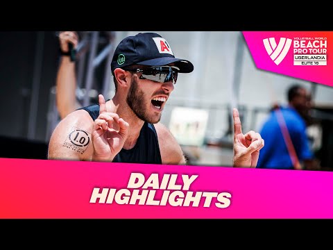 Day 2 Men's Daily Highlights Uberlândia 2022 #BeachProTour