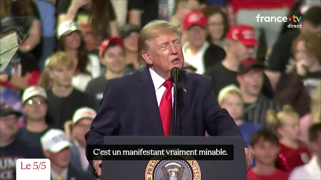 Une opposante agressée lors d’un meeting de Trump - Le 5/5