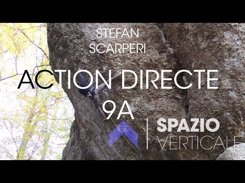 STEFAN SCARPERI su  ACTION DIRECTE 9A | Spazio Verticale118