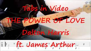 Dalton Harris ft. James Arthur - The Power of Love (PLAY ALONG TABS IN VIDEO)