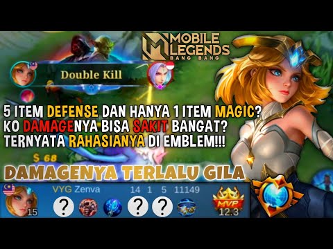 Edith Hack Damage Tembus Semua Item Deff Musuh - Build Terkuat Tersakit Edith Top 1 Global