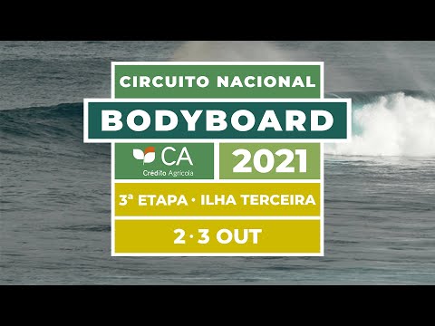 3a ETAPA DO CIRCUITO NACIONAL DE BODYBOARD CRÉDITO AGRÍCOLA 2021 - AÇORES - ILHA TERCEIRA - TEASER