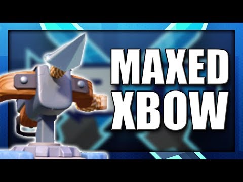 MAX XBOW Trophy Pushing | The Best Maxed Out Xbow Deck In Clash Royale