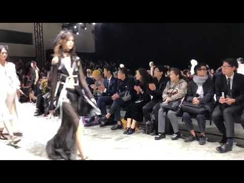 Ann Demeulemeester's spring/summer 2018 collection at Paris Fashion Week