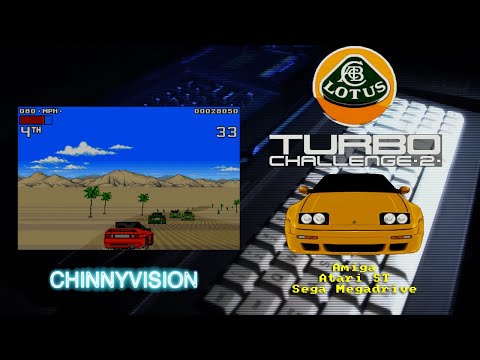 ChinnyVision - Ep 471 - Lotus Turbo Challenge 2 - Amiga, Atari ST, Sega Megadrive