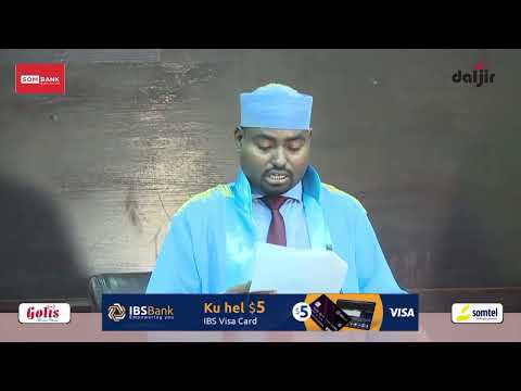 MUQDISHO | Gudoomiyaha Maxkamada Gobolka Banaadir